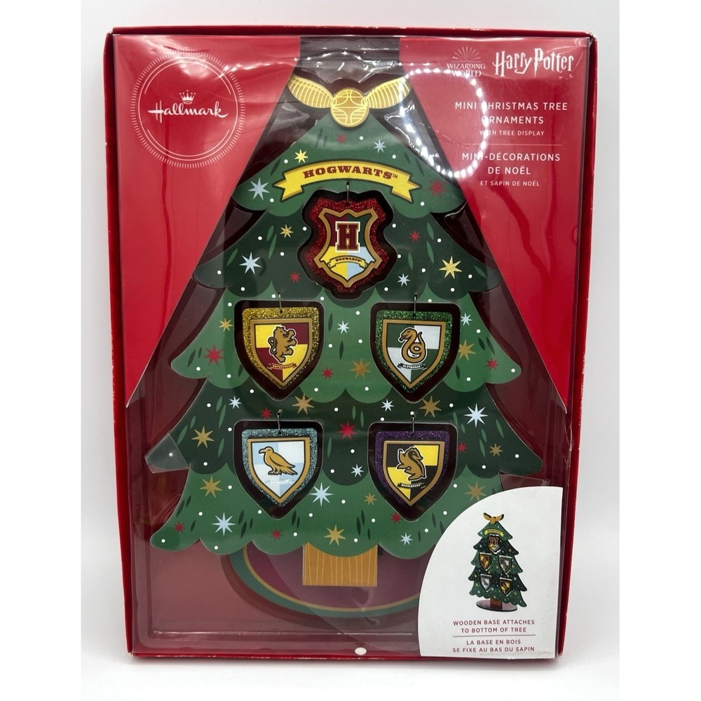 Hallmark Harry Potter Hogwarts Mini‎ Christmas Tree w/ Ornaments 2020 New
